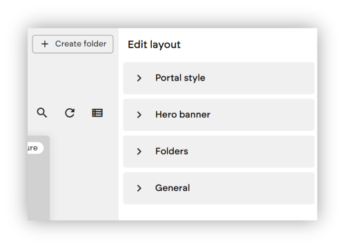 Create folder button in KeyShot Hub